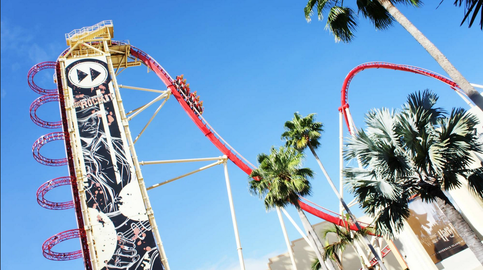 Universal Studios Florida's Hollywood Rip Ride Rockit  Crazy roller coaster,  Roller coaster pictures, Roller coaster ride